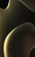 Abstract background. Fluid color gradient waves, with dynamic motion. Neon colorful abstract design of light waves. Illustration For Wallpaper, Banner, Background, Card, Book Illustration, website.