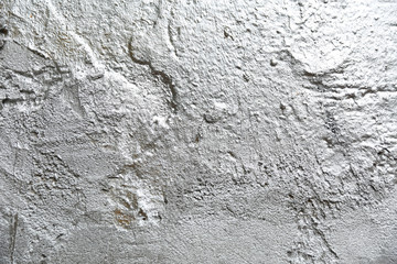 background of concrete wall with silver paint