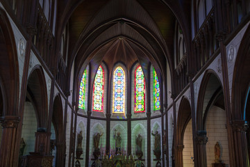 Obraz premium 教会のステンドグラス 