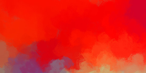 Vibrant paint pattern backdrop. 2D illustration of colorful brush strokes. Decorative texture painting. Painted background.