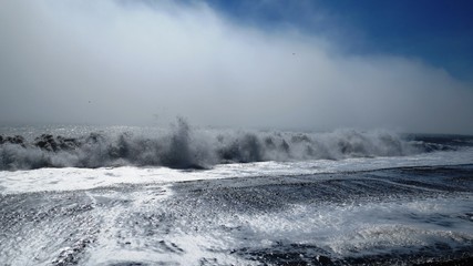 Strand in Island