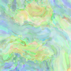 Handmade surreal abstract pattern watercolor. Modern artistic painting. 2d illustration. Texture backdrop painting mix. Creative wall art. Contemporary art.