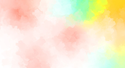 Brushed Painted Abstract Background. Brush stroked painting. Artistic vibrant and colorful wallpaper.