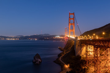 Fototapeta na wymiar San Francisco - Golden Gate Bridge