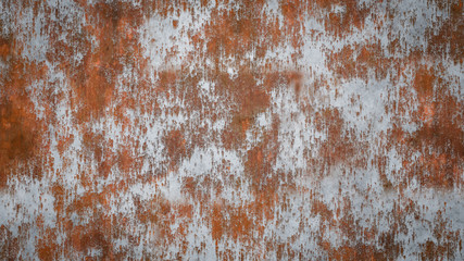 Texture of Metal and rust stains background closeup , Abstract background, empty template