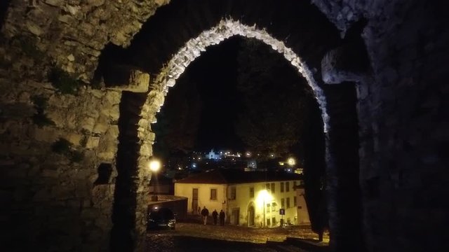 Bragança. historical village with castle in Portugal