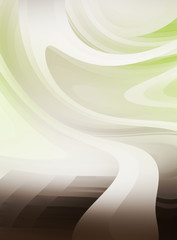 Dynamic trendy simple fluid color gradient abstract cool background with overlapping line effects.  Illustration for wallpaper, banner, background, card, book, pamphlet,website. 2D illustration..