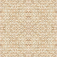 close up woven bamboo pattern background