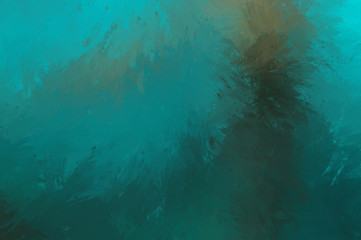 Painted composition with vibrant brush strokes. Textured colorful painting. Paint brushed wallpaper.