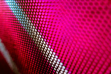 CloseUp LED blurred screen. LED soft focus background. abstract background ideal for design.