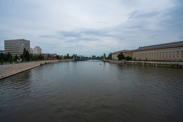 Cityscape of Wroclaw, the historical capital of Lower Silesia.