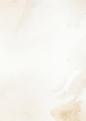 Watercolor painted background. Abstract Illustration wallpaper. Brush stroked painting. 2D Illustration.