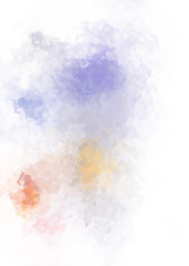Naklejka premium Brushed Painted Abstract Background. Brush stroked painting. Artistic vibrant and colorful wallpaper..
