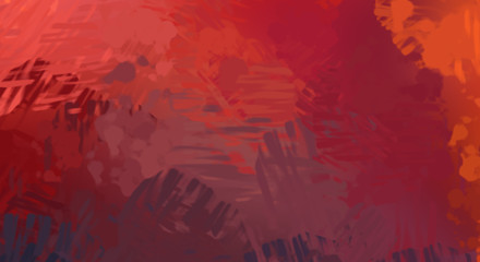 Brushed Painted Abstract Background. Brush stroked painting. Strokes of paint. 2D Illustration.