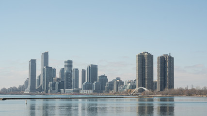 Obraz premium Wieżowce w Toronto