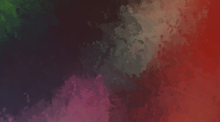 Brushed Painted Abstract Background. Brush stroked painting. Strokes of paint. 2D Illustration.