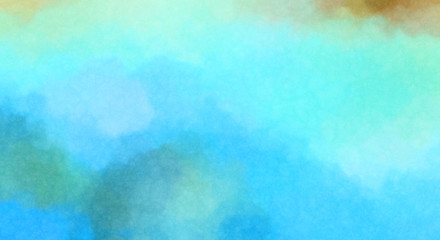 Watercolor painted background. Abstract Illustration wallpaper. Brush stroked painting. 2D Illustration.