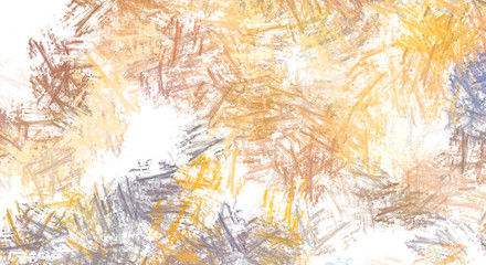 Brushed Painted Abstract Background. Brush stroked painting. Strokes of paint. 2D Illustration.