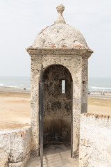 Views of the The Bulwark of Santa Catalina, Cartagena, Colombia