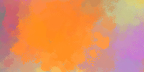 Creative abstract painting. Background with artistic brush strokes. Colorful and vibrant illustration. Painted art.