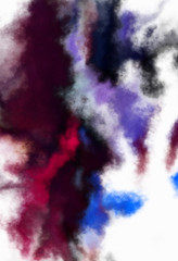 Watercolor painted background. Abstract Illustration wallpaper. Brush stroked painting. 2D Illustration.