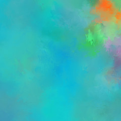 Abstract background of colorful brush strokes. Brushed vibrant wallpaper. Painted artistic creation. Unique and creative illustration.