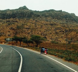 road in the mountains
