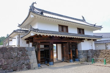 白石城の大手門