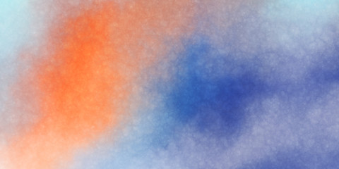 Watercolor painted background. Abstract Illustration wallpaper. Brush stroked painting. 2D Illustration.