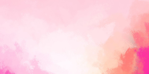 Vibrant paint pattern backdrop. 2D illustration of colorful brush strokes. Decorative texture painting. Painted background.