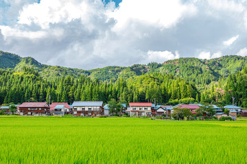 【日本の里山】福島県 会津の風景