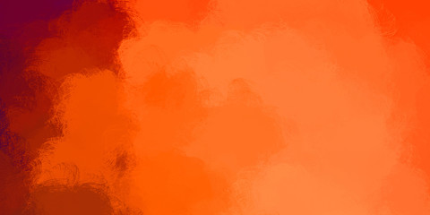 Obraz premium Vibrant paint pattern backdrop. 2D illustration of colorful brush strokes. Decorative texture painting. Painted background.