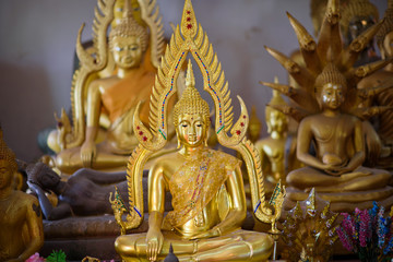 Fototapeta na wymiar buddhism, Thailand buddha, buddha statue 