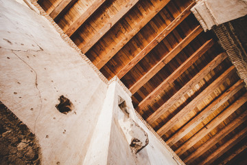 Old Abandoned Mission Building