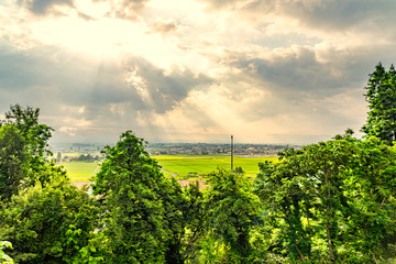 Fototapeta premium 【日本の里山】福島県 会津の風景