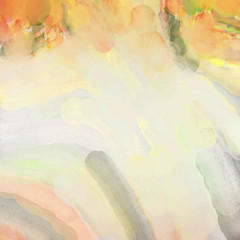 2d illustration. Artistic background image. Abstract painting on canvas. Contemporary art. Hand made painting. Colorful texture. Modern artwork. Painting with brushstrokes of watercolor on surface.