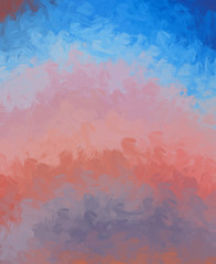 Brushed Painted Abstract Background. Brush stroked painting. Strokes of paint. 2D Illustration.