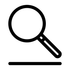 Magnifying glass icon