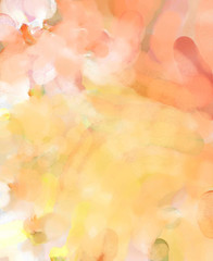 2d illustration. Artistic background image. Abstract painting on canvas. Contemporary art. Hand made painting. Colorful texture. Modern artwork. Painting with brushstrokes of watercolor on surface.