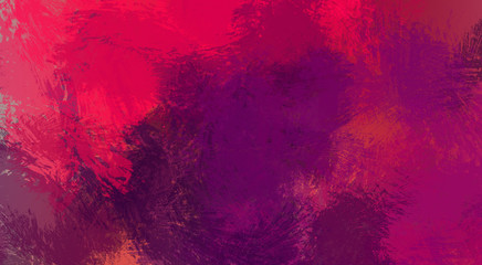 Obraz premium Brushed Painted Abstract Background. Brush stroked painting. Artistic vibrant and colorful wallpaper.
