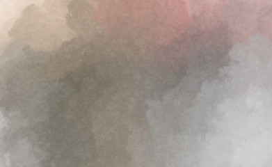 Watercolor painted background. Abstract Illustration wallpaper. Brush stroked painting. 2D Illustration.