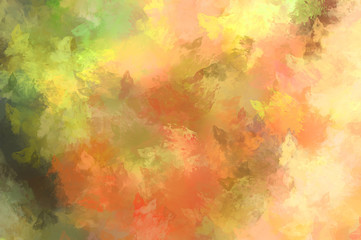 Artistic abstract background. Texture painted wallpaper. Creative illustration with strokes of paint. Brush pattern painting.