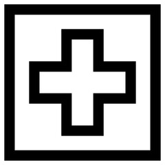 Obraz premium Medical symbol icon