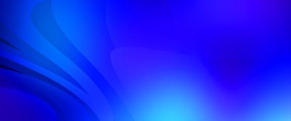 Abstract background with colorful gradient. Vibrant graphic wallpaper with stripes design. Fluid 2D illustration of modern movement.