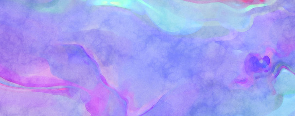 Fototapeta premium Crazy watercolor random pattern. Creative abstraction. Modern art painting. 2d illustration. Digital texture wallpaper. Artistic watercolored backdrop material.