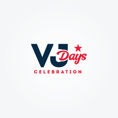 Happy VJ Day Vector Design Illustration