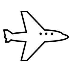 Naklejka premium Airplane icon
