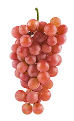 Grapes isolated on white background with clipping path