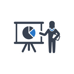 Business training icon