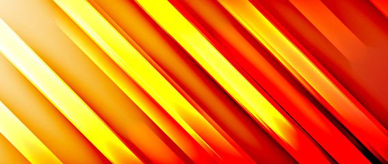 Bright gradient neon lines abstract background